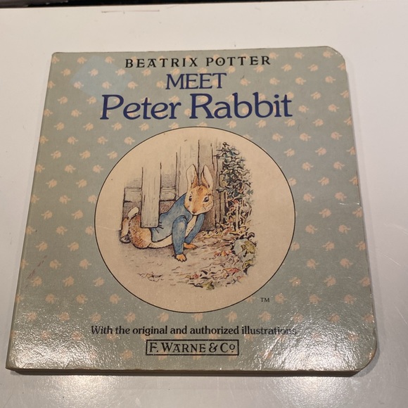 Vintage 1987 Set of 4 Beatrix Potter Board Books - Picture 3 of 14
